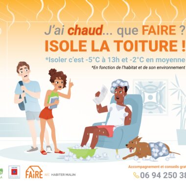 Des conseils sur l’isolation de votre toiture !